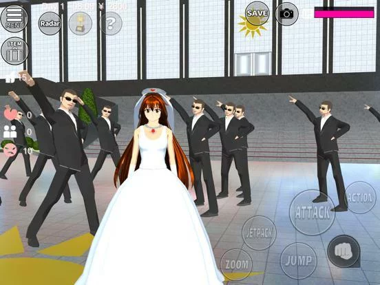 Изображение игры: SAKURA School Simulator