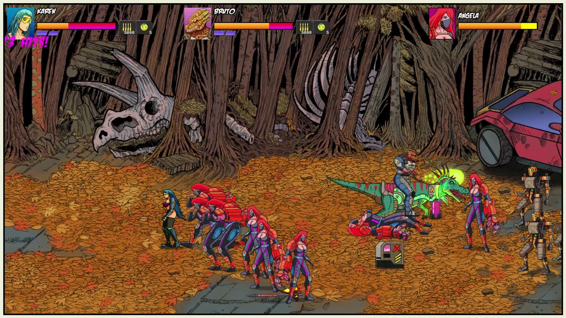 Изображение игры: Brutal Dinosaur