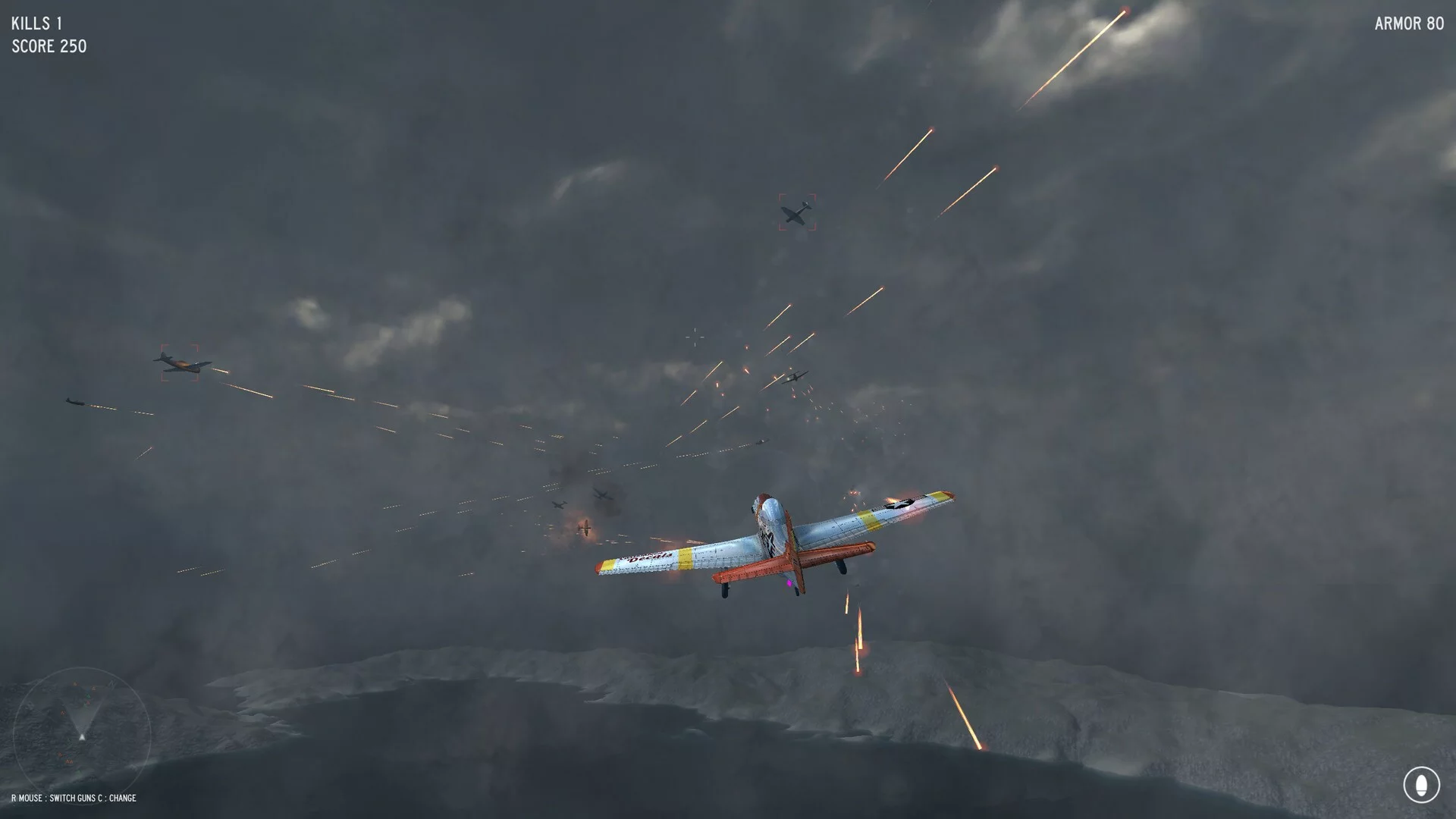Изображение игры: X air combat