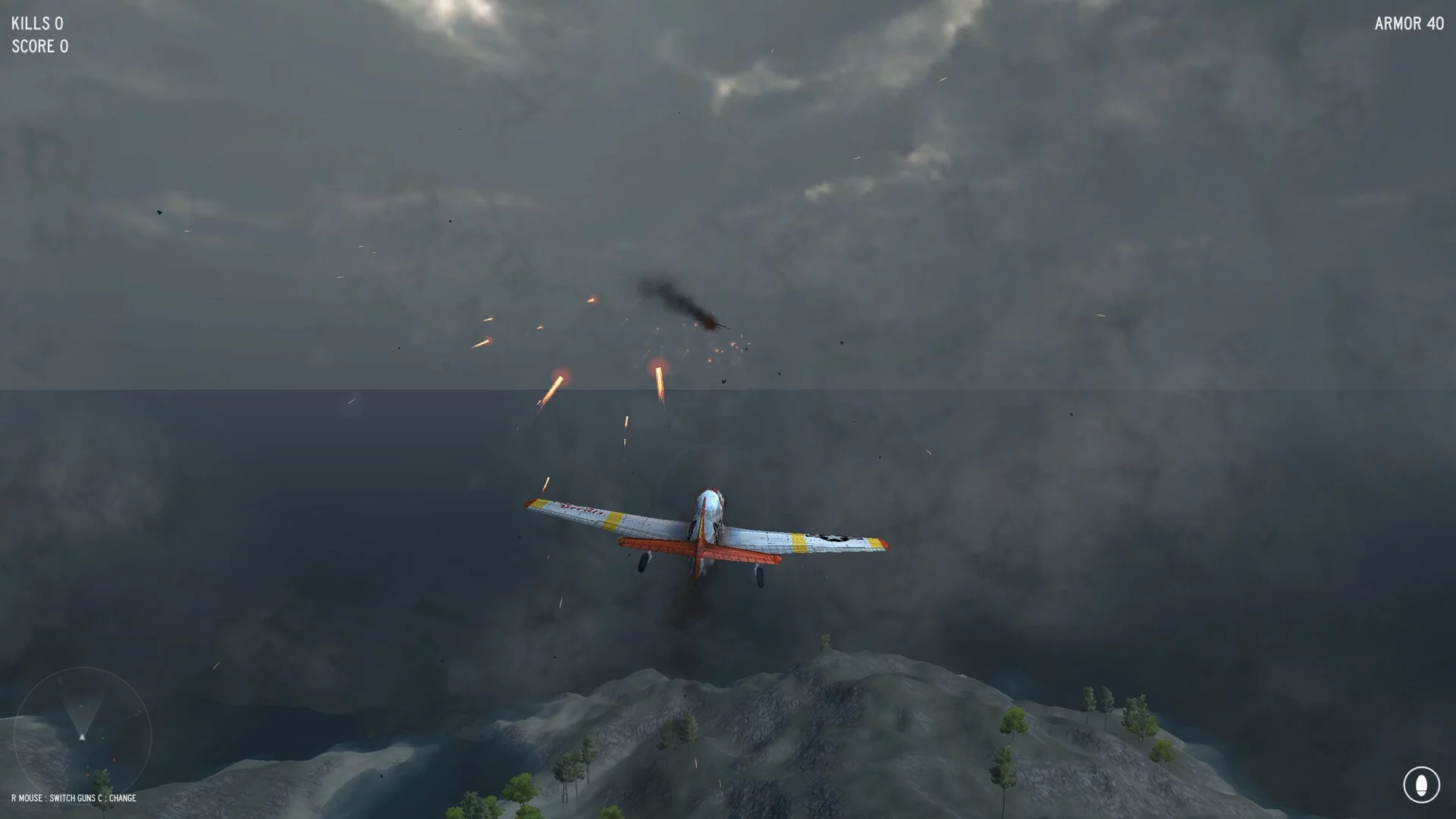 Изображение игры: X air combat
