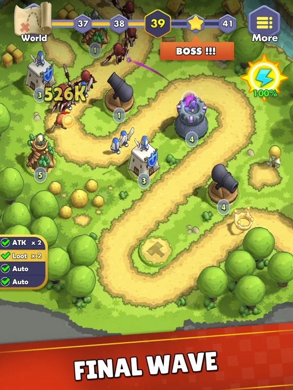 Изображение игры: Mini War:Idle Tower Defense