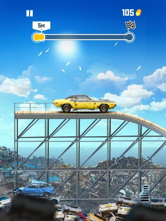 Изображение игры: Jump The Car