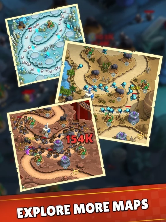 Изображение игры: Mini War:Idle Tower Defense
