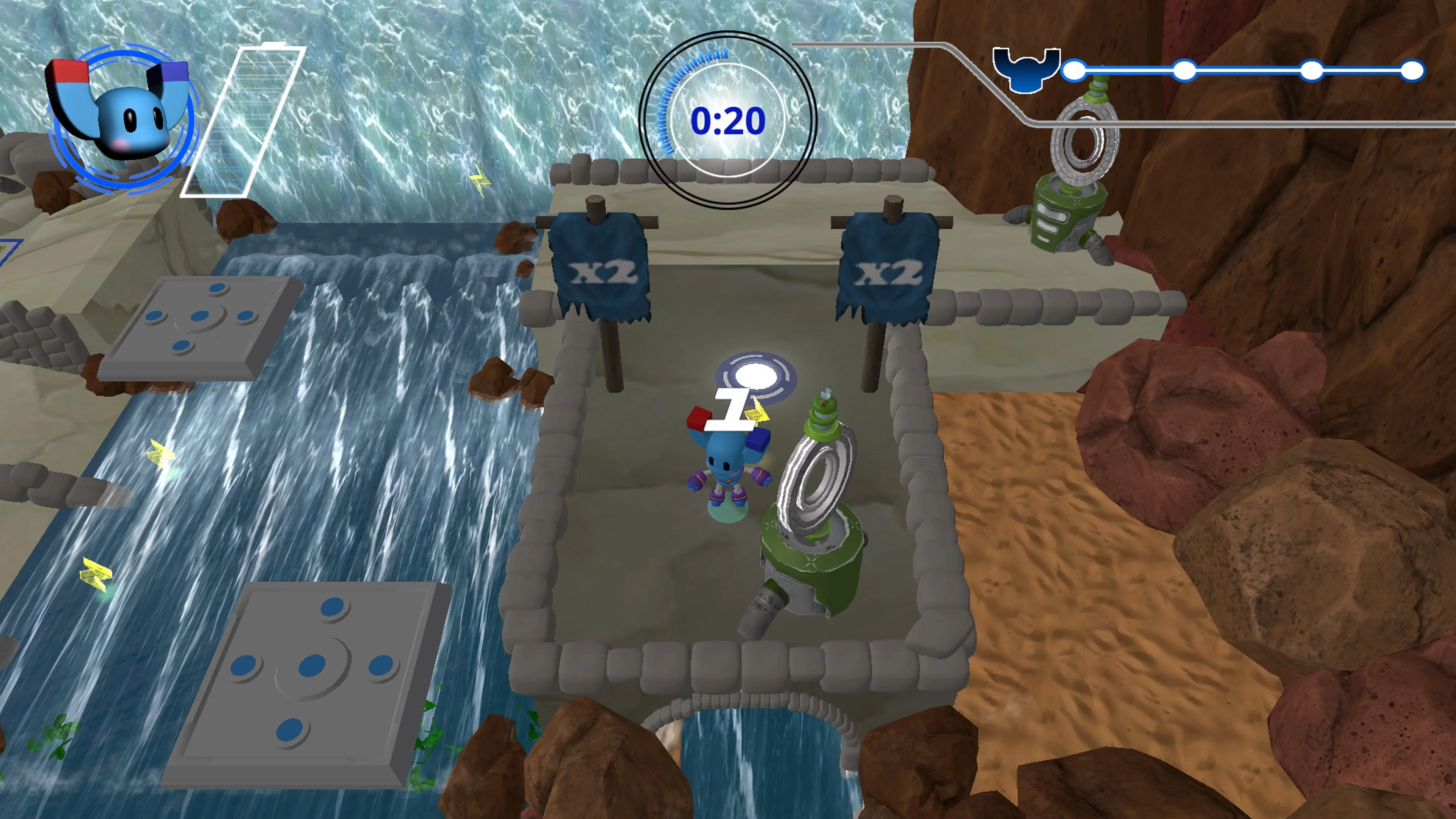 Изображение игры: Waves Out!