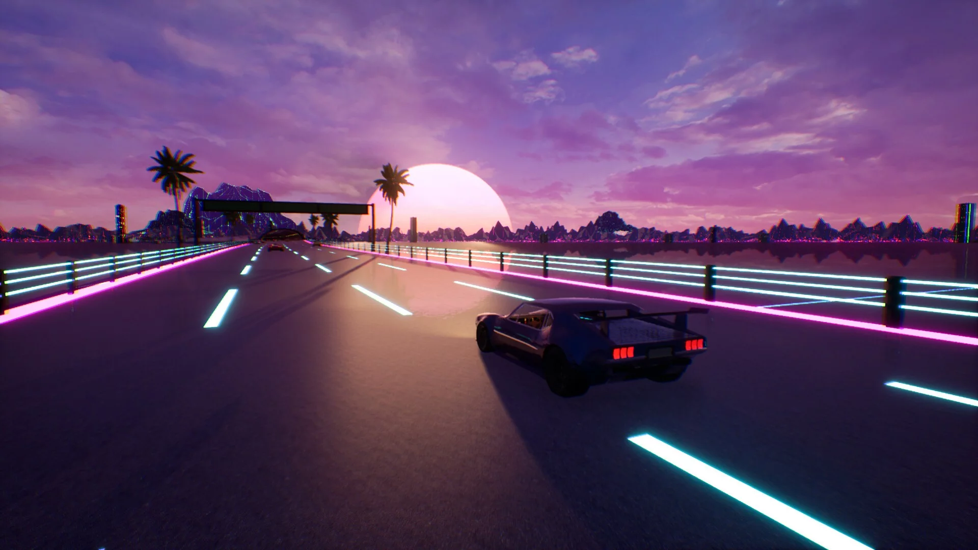Изображение игры: Sunset Drive 1986