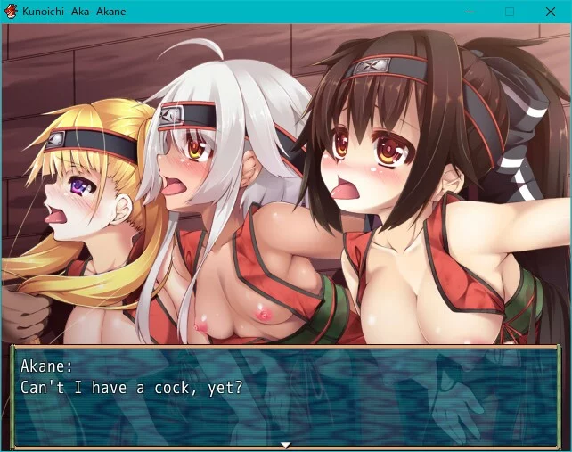 Изображение игры: Coming down in the world of a battle nation RPG "Kunoichi Akane"