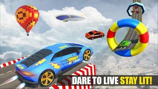 Изображение игры: Car Stunt Racing - Mega Ramp Car Jumping