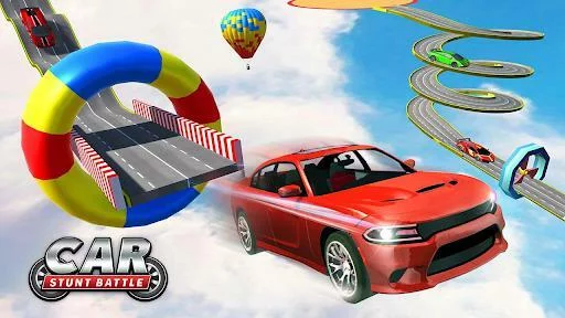 Изображение игры: Car Stunt Racing - Mega Ramp Car Jumping