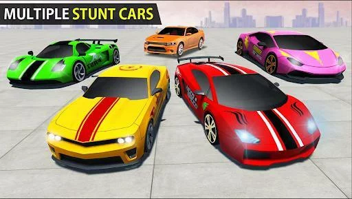 Изображение игры: Car Stunt Racing - Mega Ramp Car Jumping