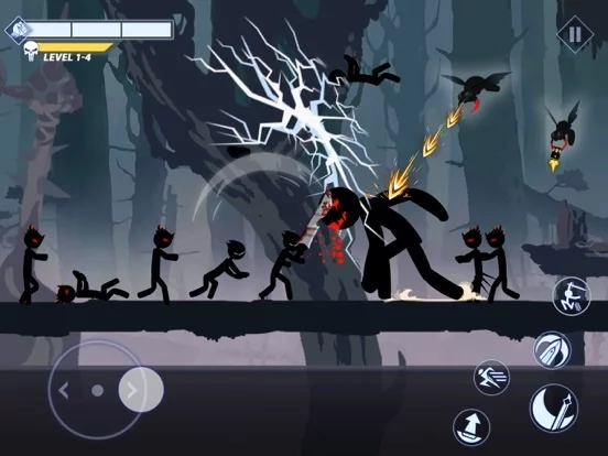 Изображение игры: Stickman War: Sword Fight