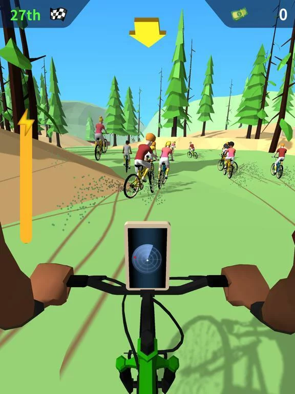 Изображение игры: Mountain Bike Bash