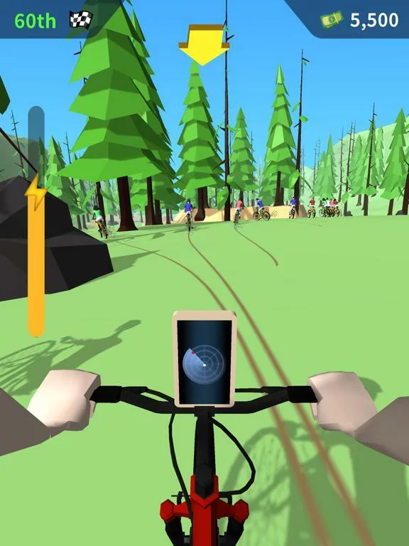 Изображение игры: Mountain Bike Bash