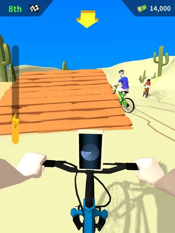Изображение игры: Mountain Bike Bash