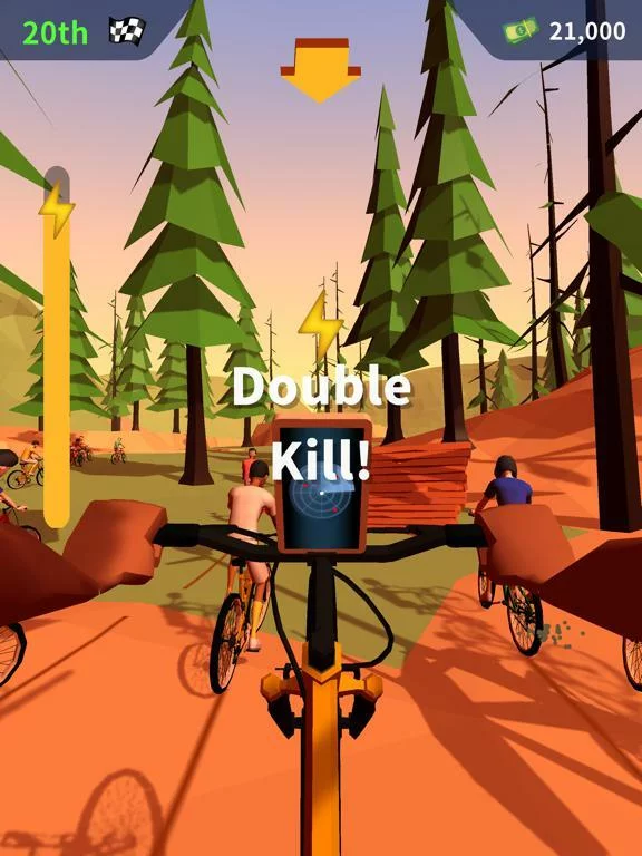 Изображение игры: Mountain Bike Bash