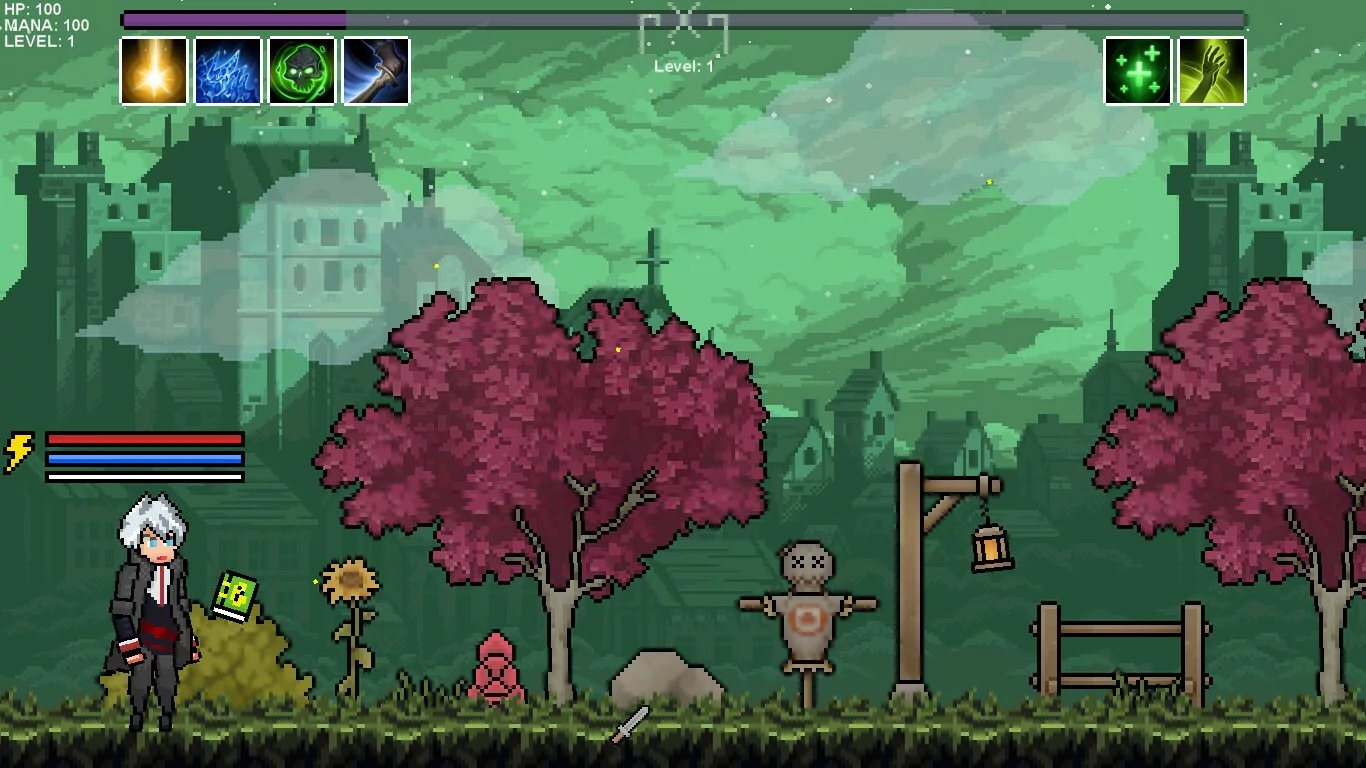 Изображение игры: Azure Sky