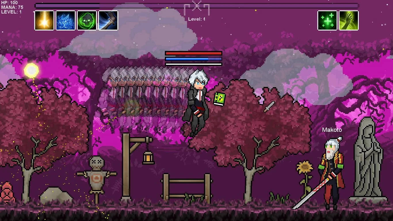 Изображение игры: Azure Sky