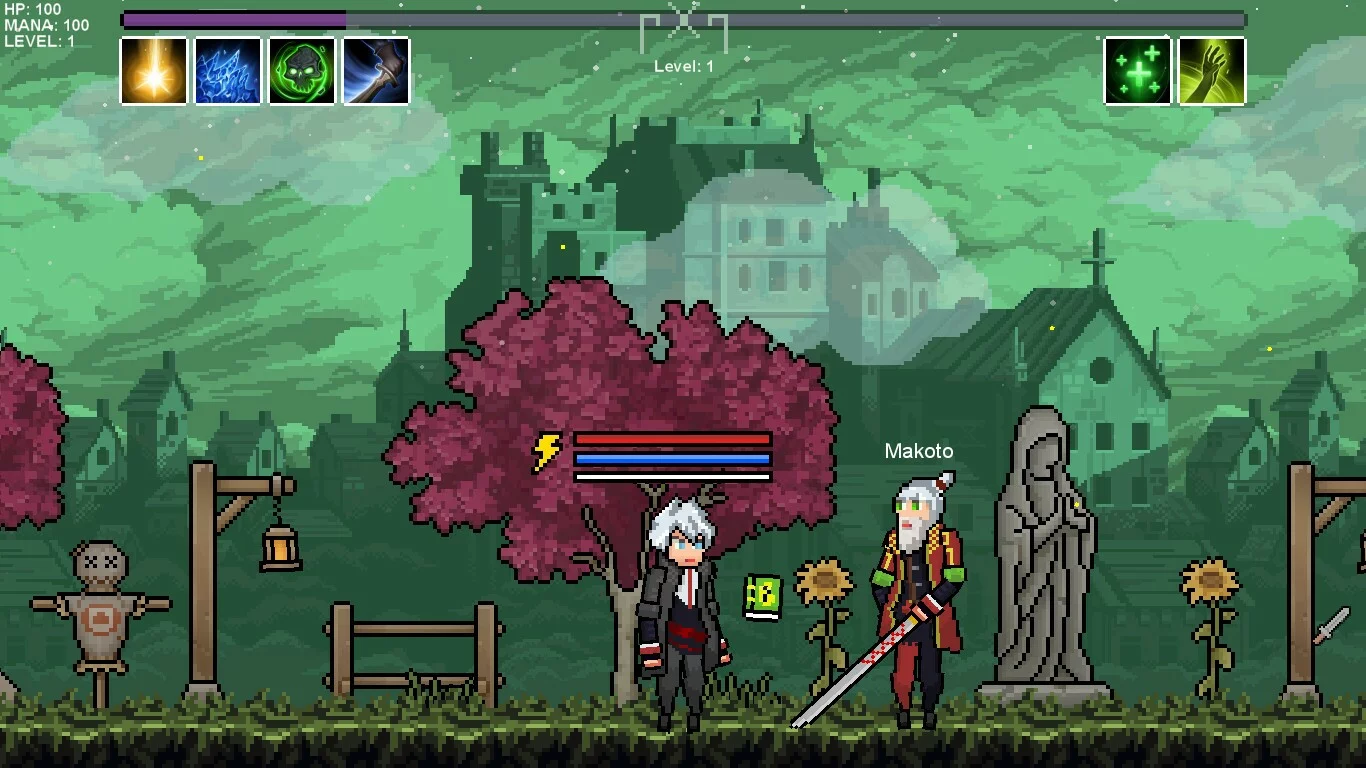 Изображение игры: Azure Sky