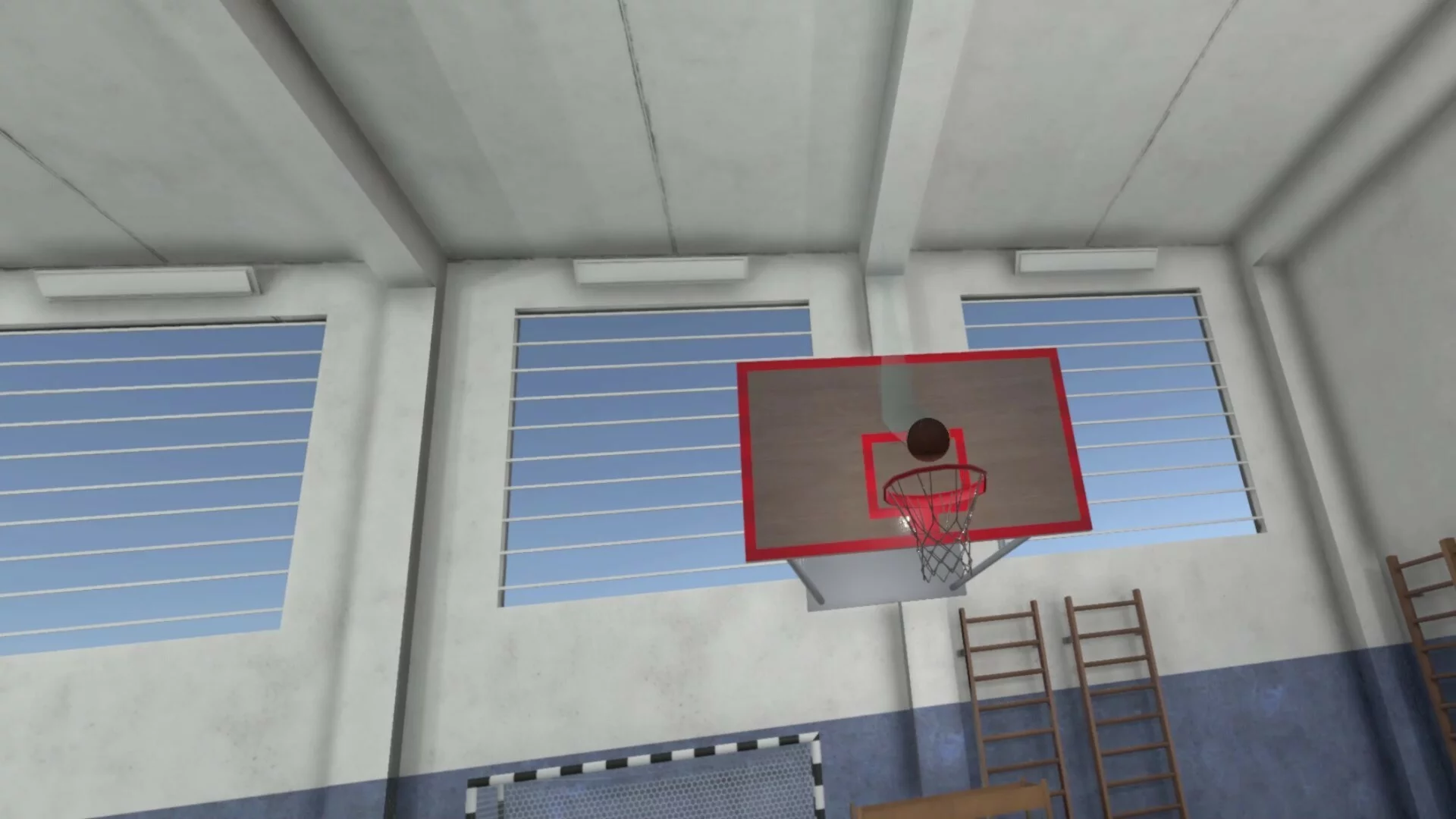 Изображение игры: VR Basketball Hoops