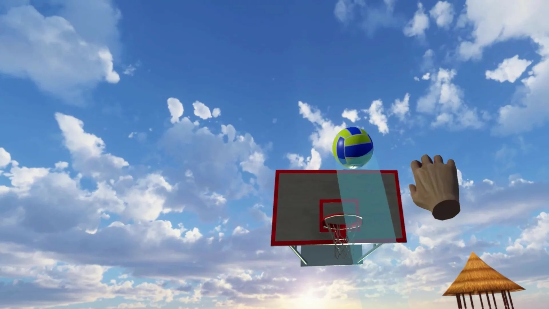 Изображение игры: VR Basketball Hoops