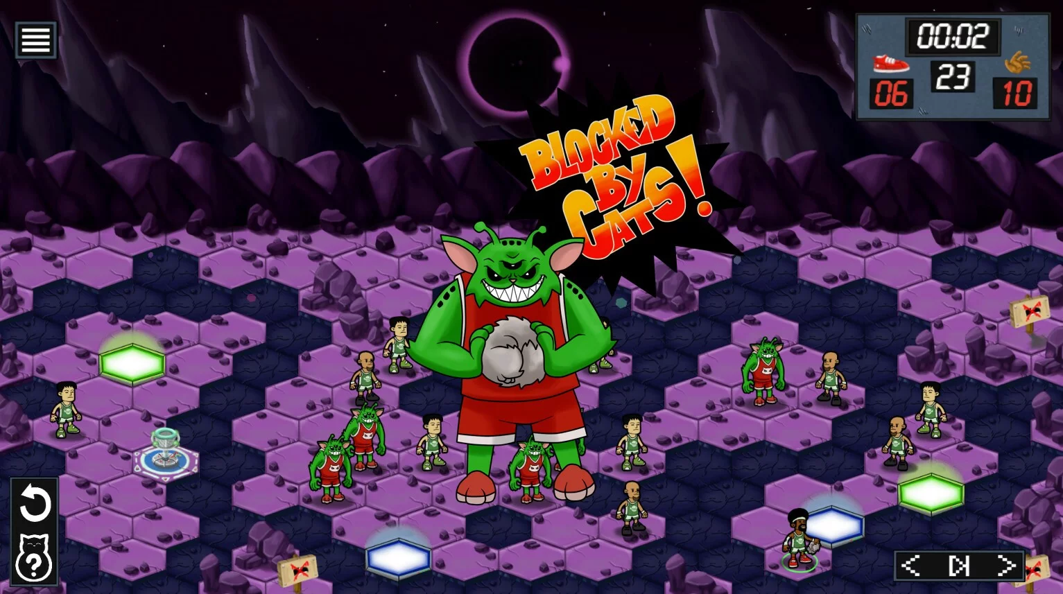 Изображение игры: BasCatball Jupiter: Basketball & Cat