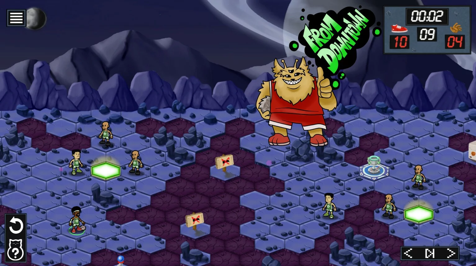 Изображение игры: BasCatball Jupiter: Basketball & Cat