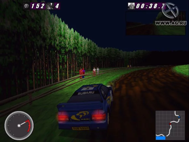 Изображение игры: International Rally Championship