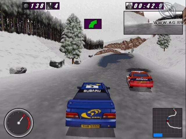 Изображение игры: International Rally Championship