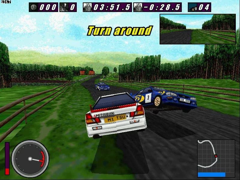 Изображение игры: International Rally Championship