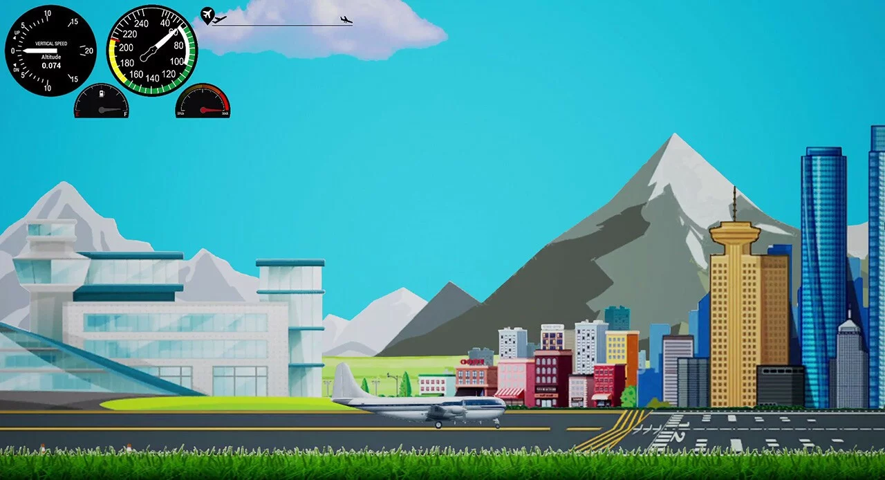 Изображение игры: Pan-Arcade Airlines
