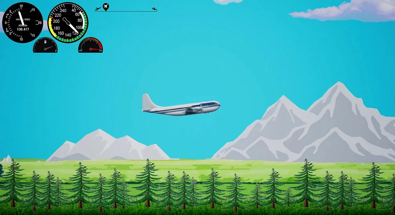 Изображение игры: Pan-Arcade Airlines