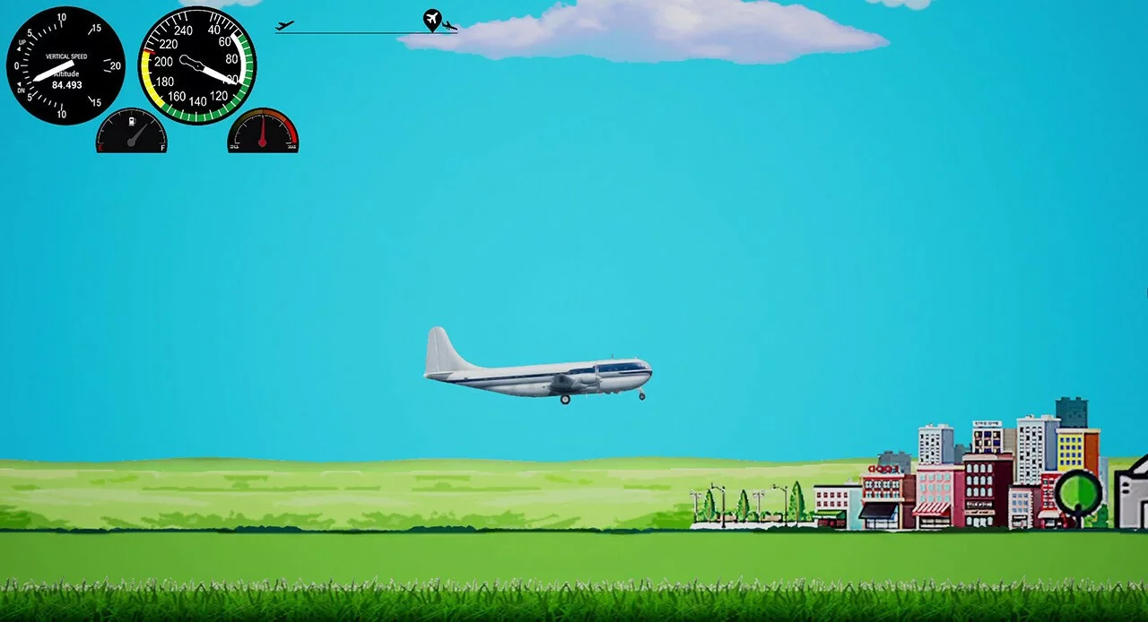 Изображение игры: Pan-Arcade Airlines