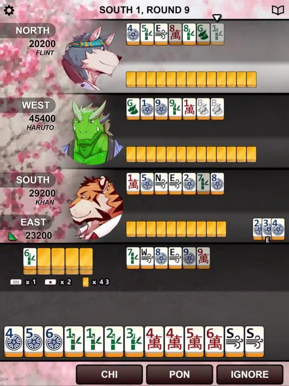 Изображение игры: Kemono Mahjong