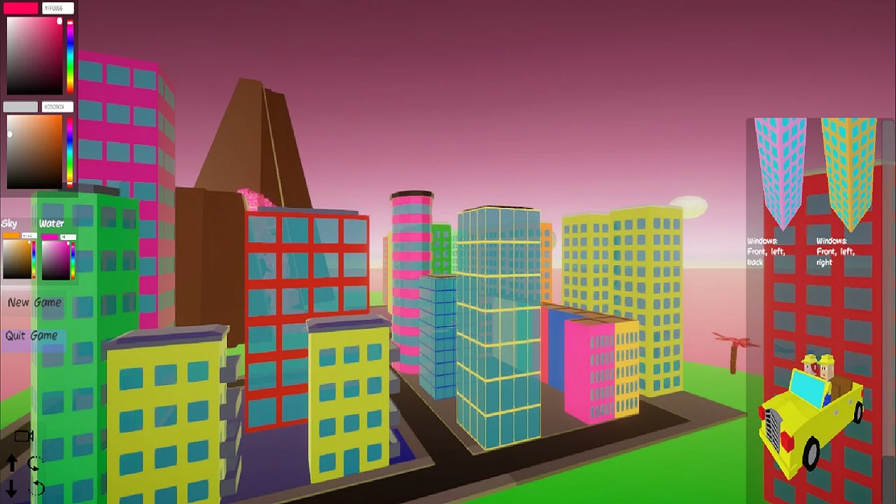 Изображение игры: My Low Poly City