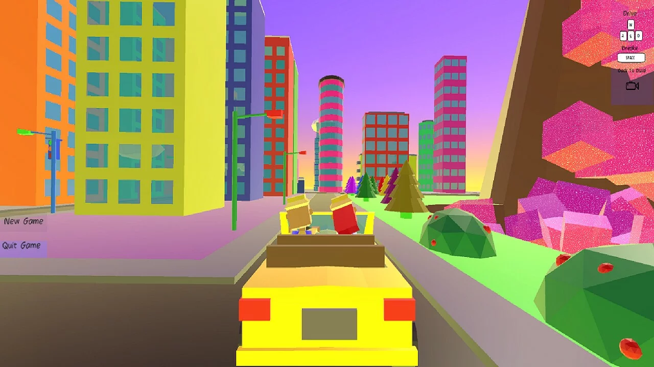 Изображение игры: My Low Poly City