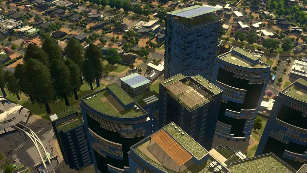 Изображение игры: Cities: Skylines - Green Cities
