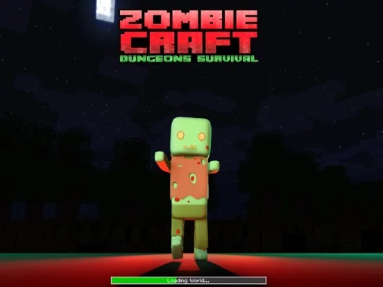 Изображение игры: Zombie Craft Dungeons Survival