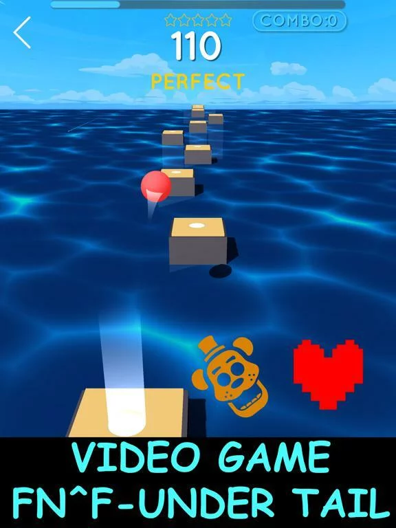 Изображение игры: Ball Jump 3D: Video Game Song