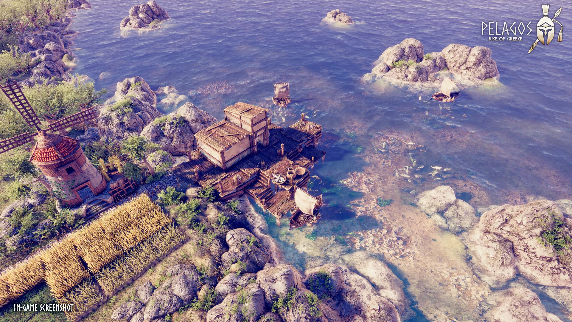 Изображение игры: Pelagos: Rise of Greece