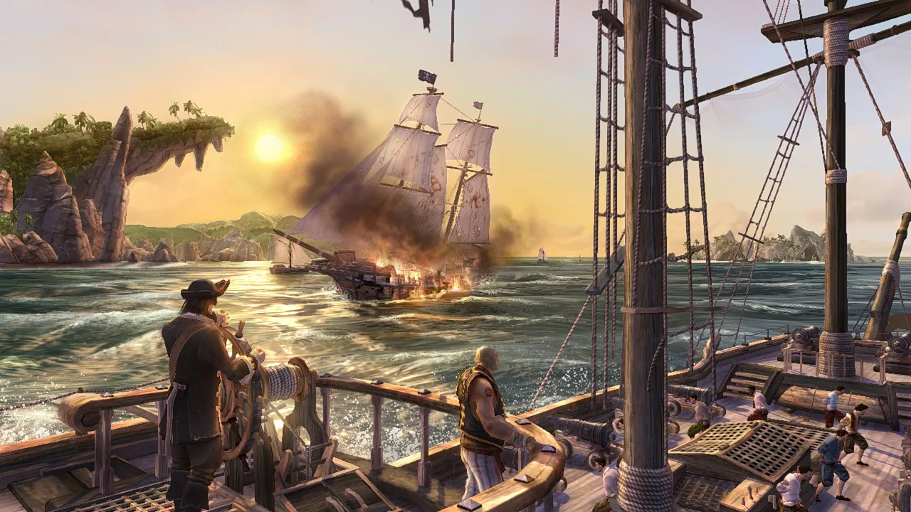 Изображение игры: Pirates of the Caribbean: Armada of the Damned