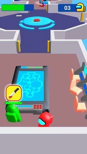 Изображение игры: Red Imposter: Nightmare Christmas