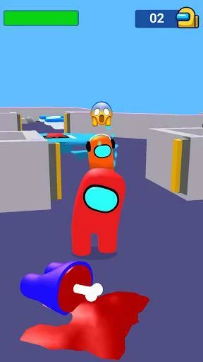 Изображение игры: Red Imposter: Nightmare Christmas