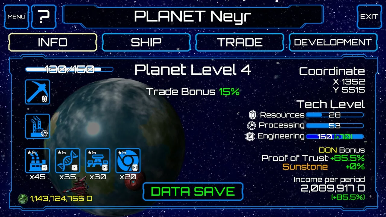 Изображение игры: Stella Voyager
