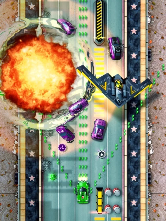 Изображение игры: Chaos Road - Combat Racing