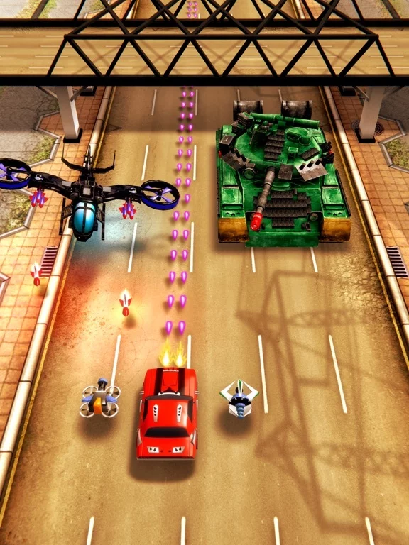 Изображение игры: Chaos Road - Combat Racing
