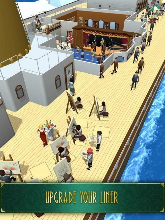 Изображение игры: Idle Titanic Tycoon: Ship Game