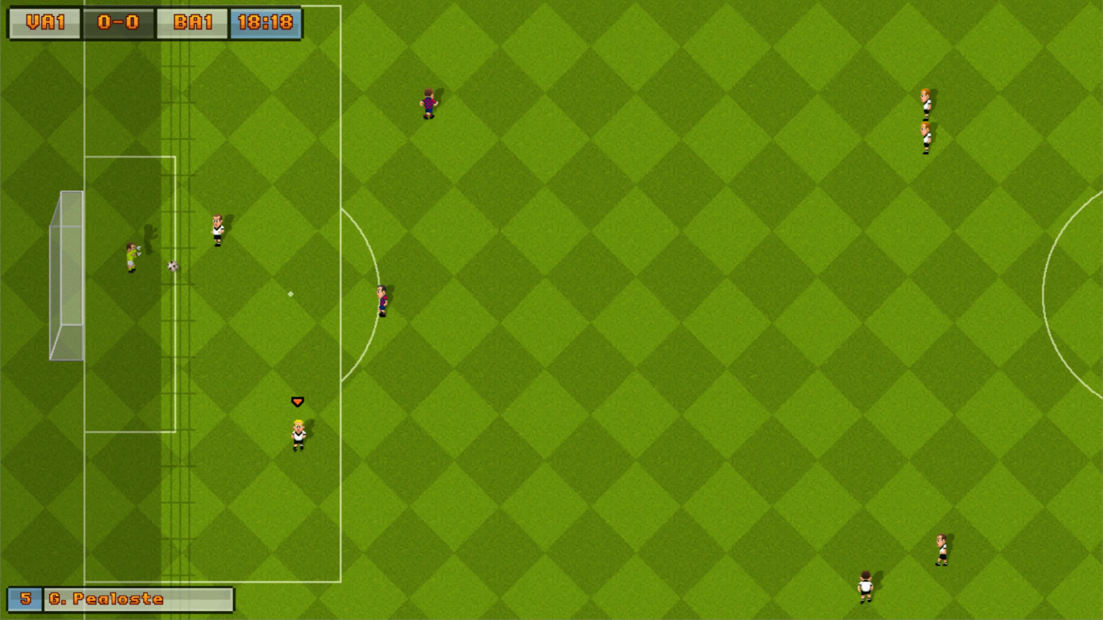 Изображение игры: 16-Bit Soccer