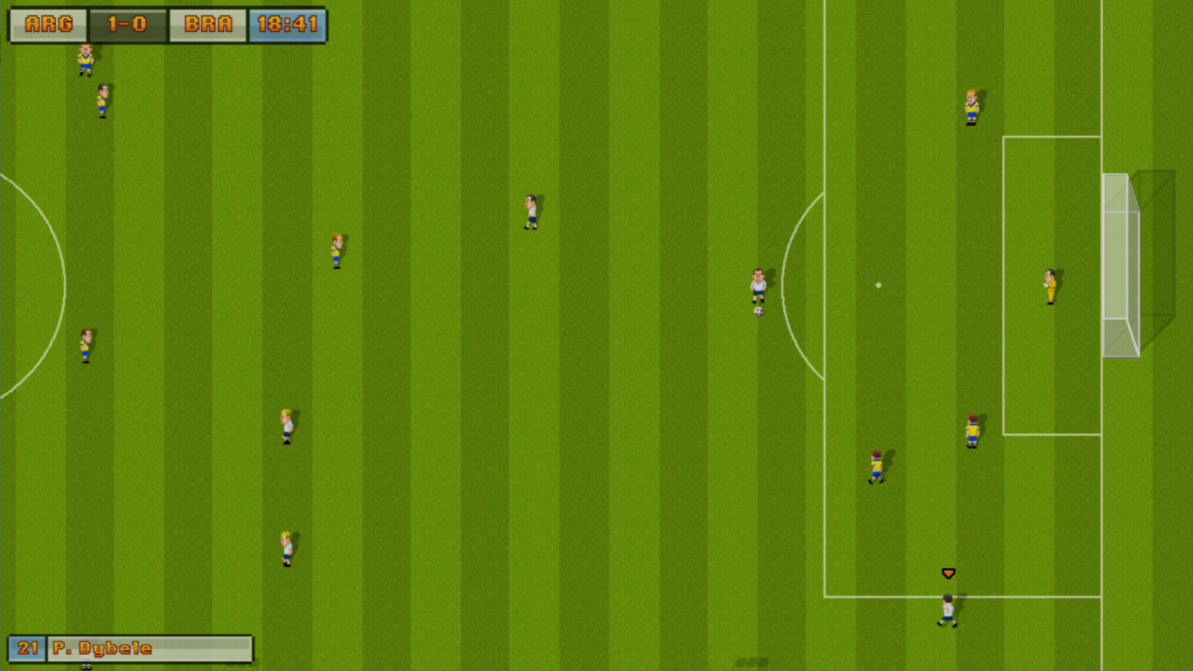 Изображение игры: 16-Bit Soccer