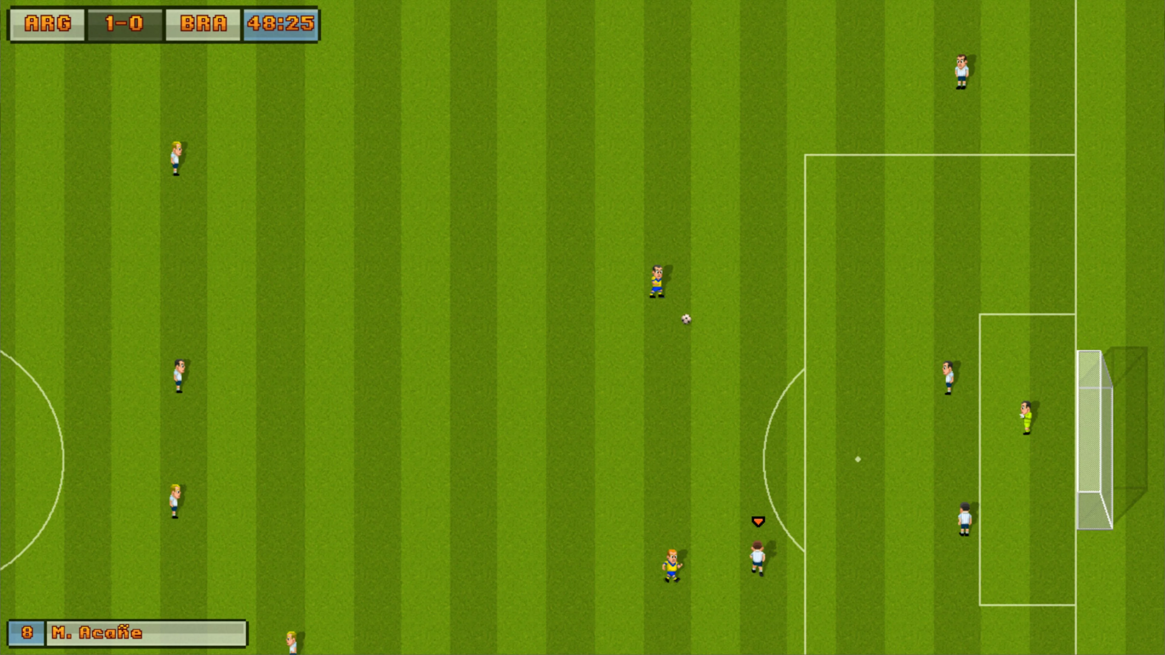 Изображение игры: 16-Bit Soccer