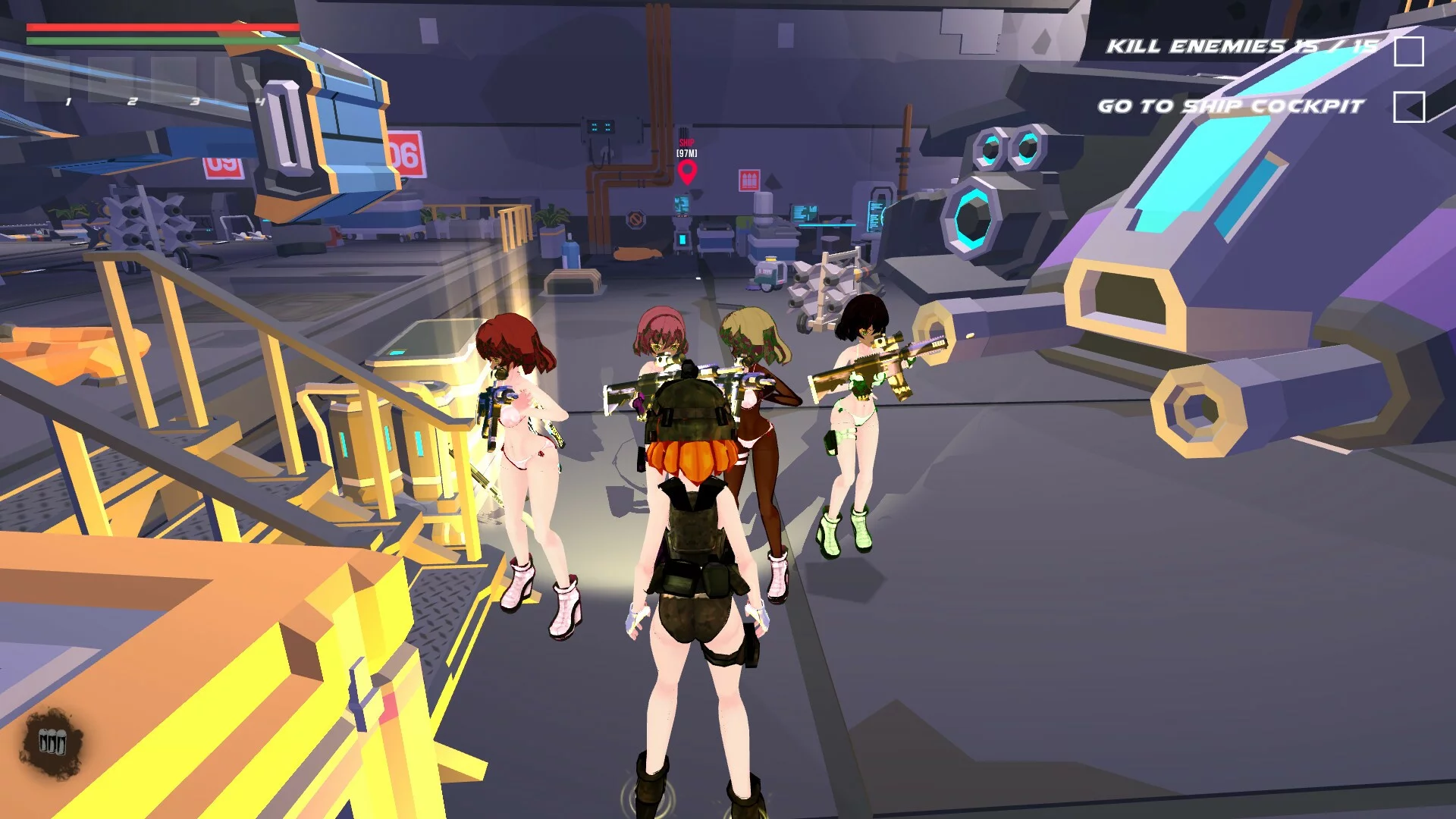 Изображение игры: Space Runner - Anime