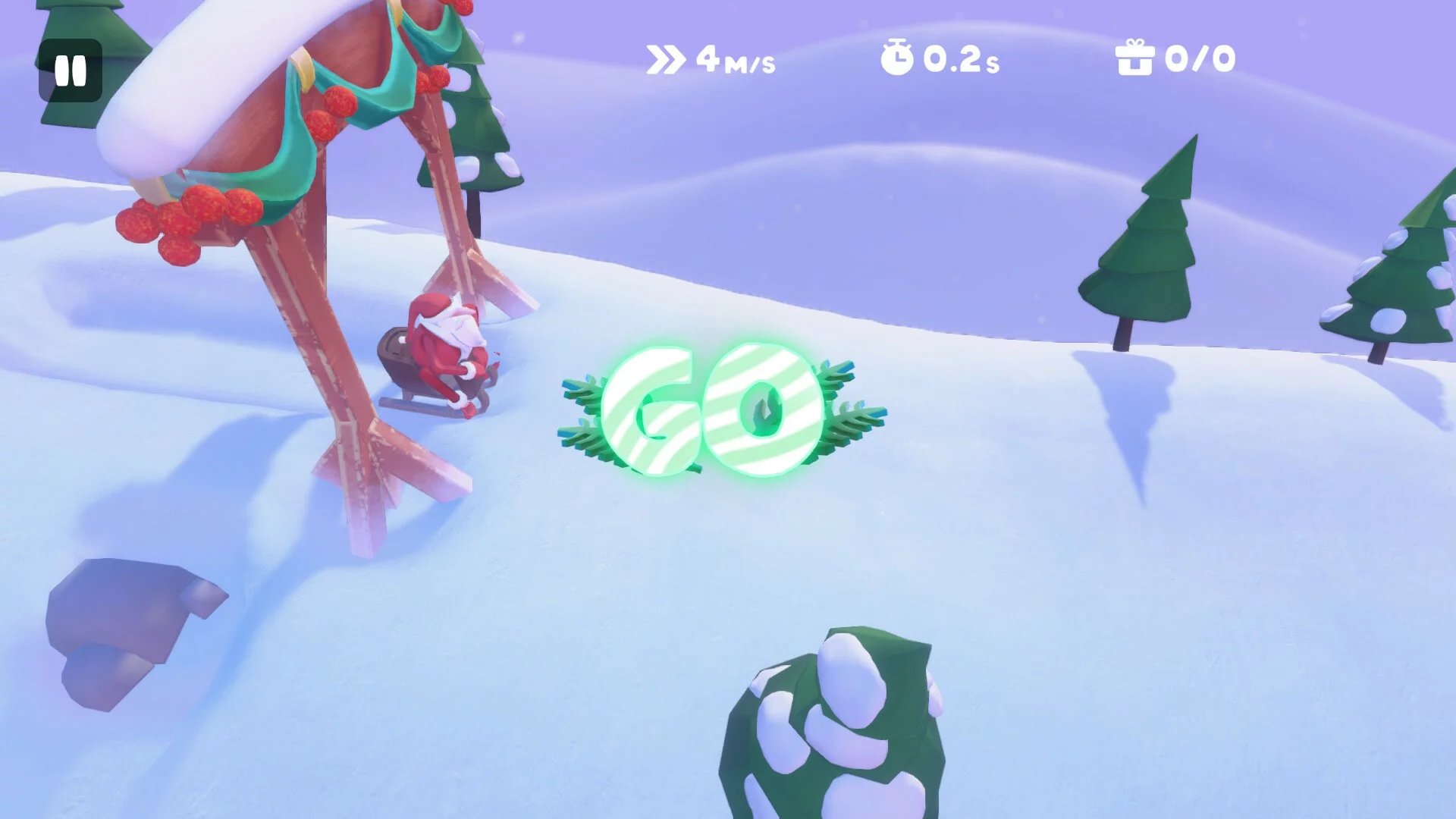 Изображение игры: Winter Sleigh